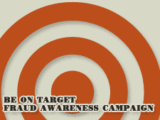 Be on Target - Fraud Awareness Campaign